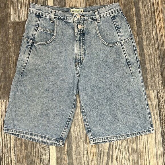 🔥🔥 Vintage GUESS USA Denim Jean Shorts “JORTS” Men Sz 30 - EXCELLENT Condition - Picture 5 of 8